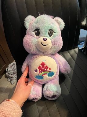 Care Bears Care-a-Lot 14 inch 40th Anniversary Edition Plush Bear